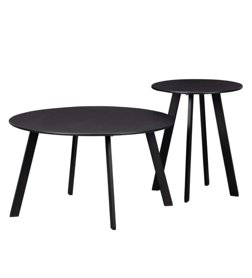 Stolik kawowy FER 40 cm czarny