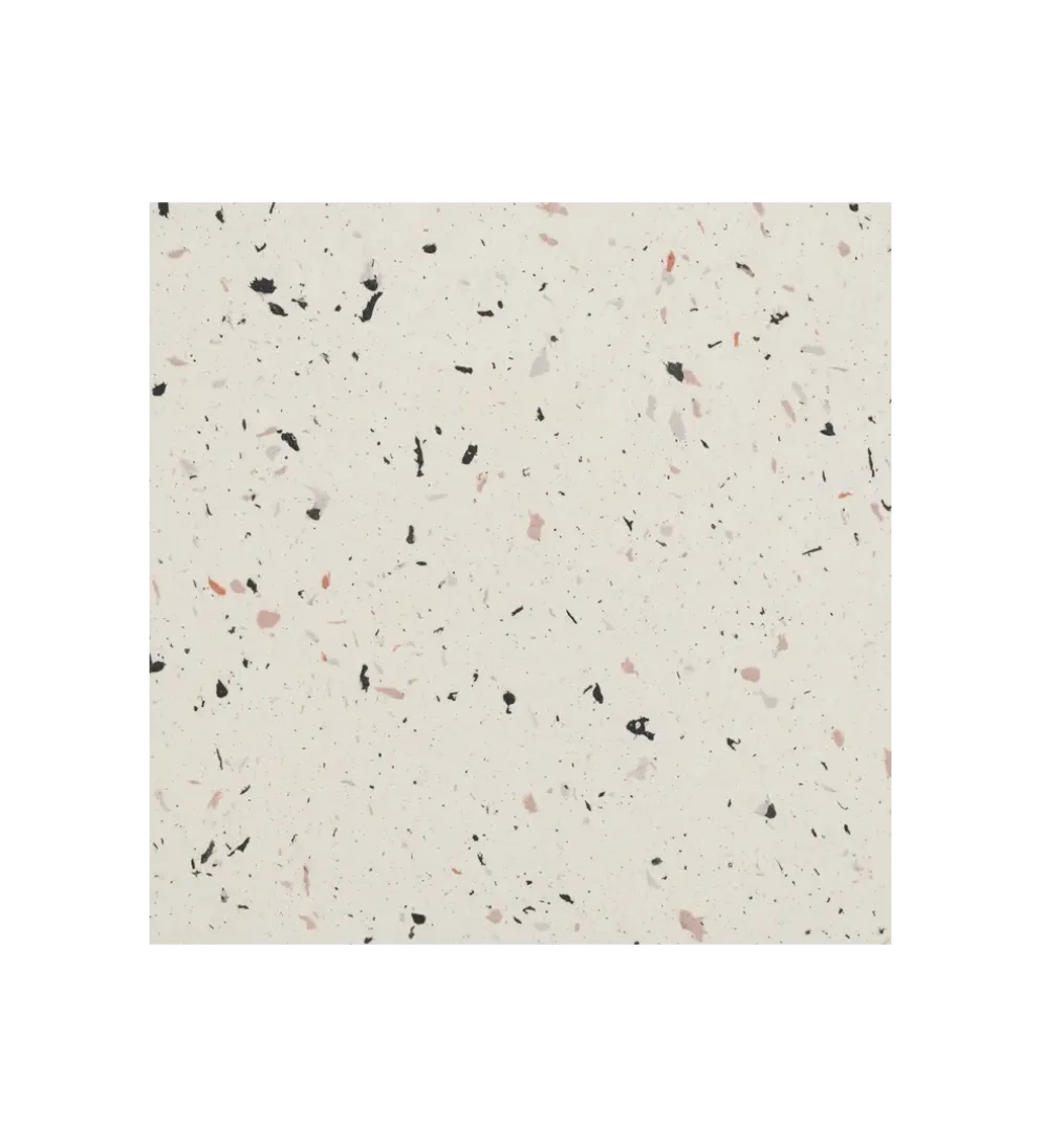 Stolik kawowy FIBRA 37 cm w odcieniach bieli
