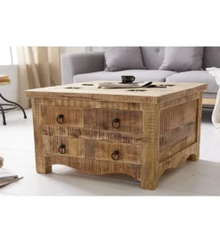 Stolik kawowy GALLE Craft 70 cm Mango