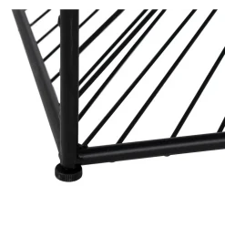 Stolik kawowy GEMETRO 80 cm czarny