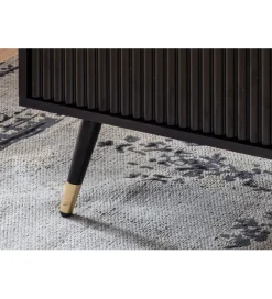 Stolik kawowy GLIMER 110 cm czarny
