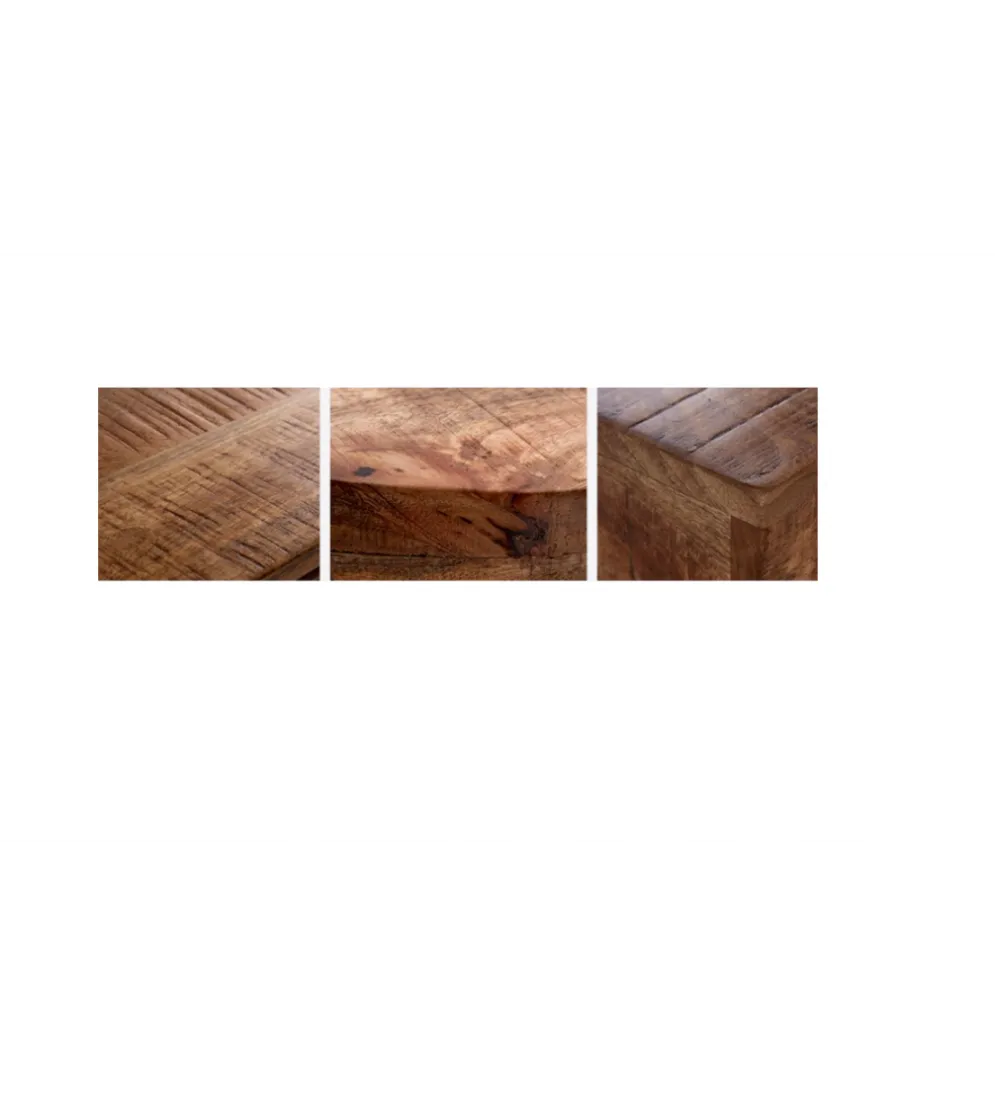 Stolik Kawowy GORAN II 69 cm drewno mango