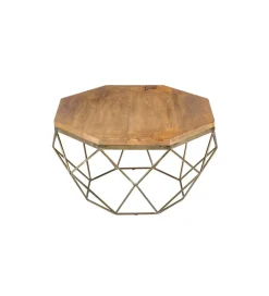 Stolik Kawowy GORAN II 69 cm drewno mango