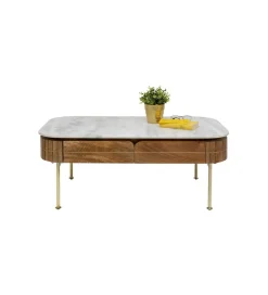 Stolik kawowy GRACE 110 cm Drewno Mango