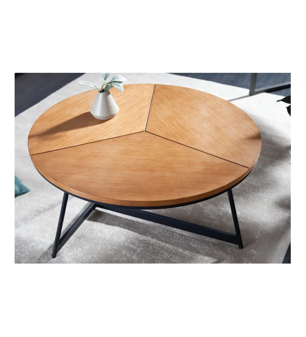 Stolik kawowy GRENADA 80 cm w optyce dębu