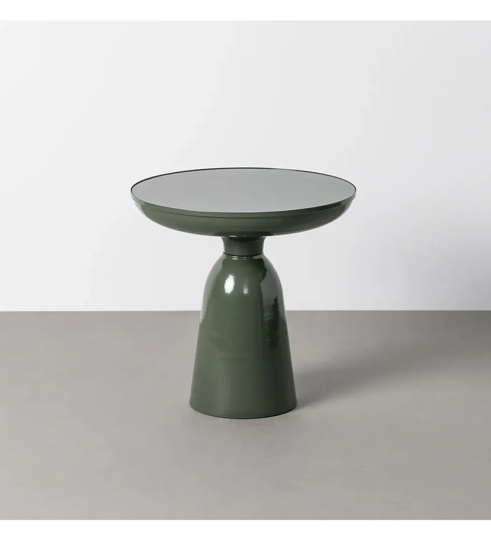 Stolik kawowy HAERW 50 cm zielony