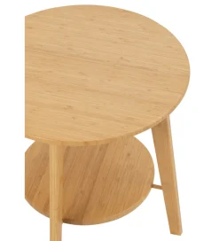 Stolik kawowy HERMA 50 cm bambus naturalny