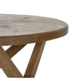 Stolik kawowy HOKE 60 cm drewno mango