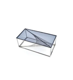 Stolik Kawowy INFINITY 120 cm srebrny