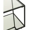 Stolik kawowy ITAGOT 50 cm czarny