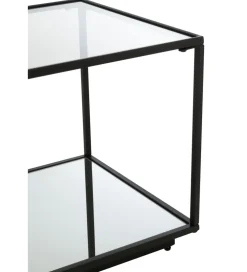 Stolik kawowy ITAGOT 50 cm czarny