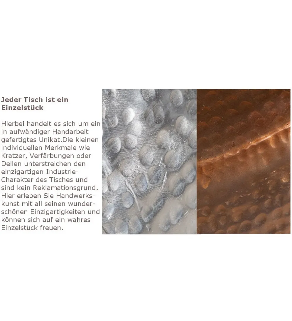 Stolik kawowy Kerrasch 70 cm złoty