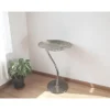 Stolik kawowy KUFUMU 41 cm srebrny