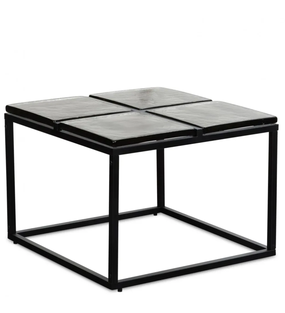 Stolik kawowy LAILA 58 cm czarny