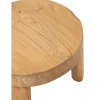 Stolik kawowy LEONI set 2 drewno teak