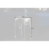 Stolik kawowy Liquid Line 51 cm srebrny