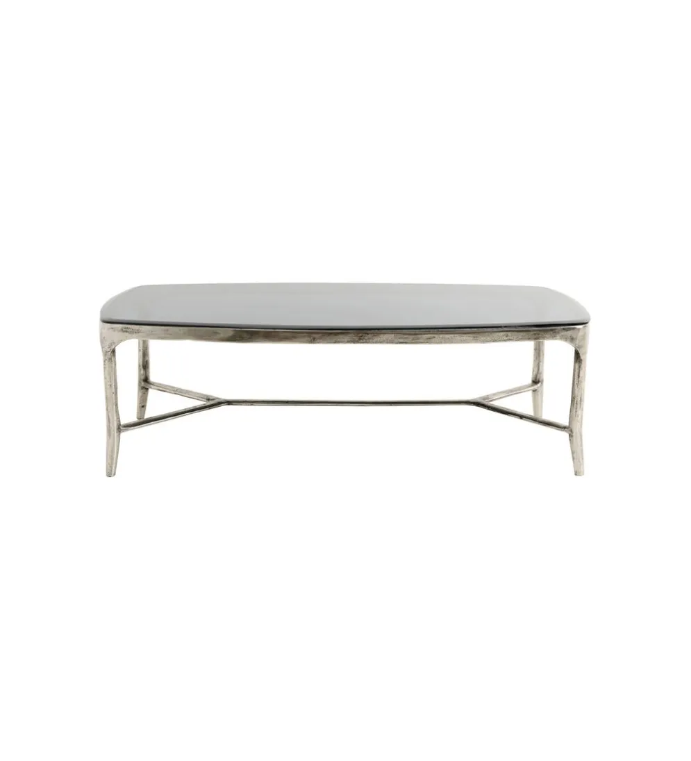 Stolik kawowy MISTRAL 128 cm szklany