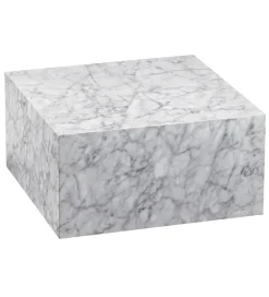 Stolik kawowy MONOBLOC 60 cm w optyce szarego marmuru