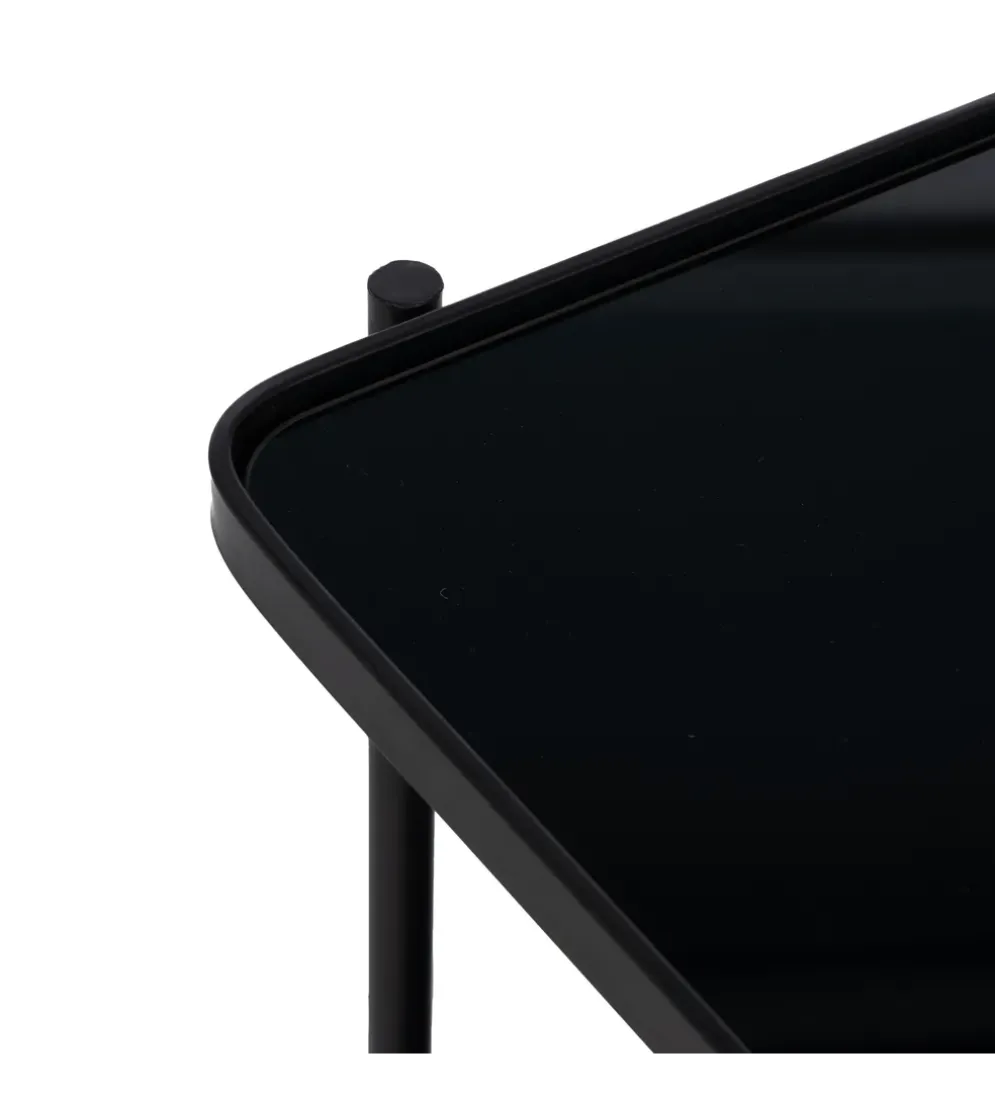 Stolik kawowy NOIR 50 cm czarny