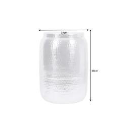 Stolik kawowy Orient 35 cm w kolorze srebrnym