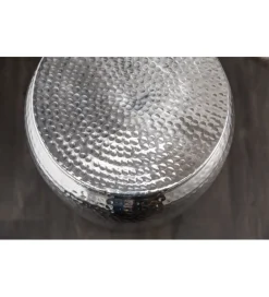Stolik kawowy Orient 35 cm w kolorze srebrnym