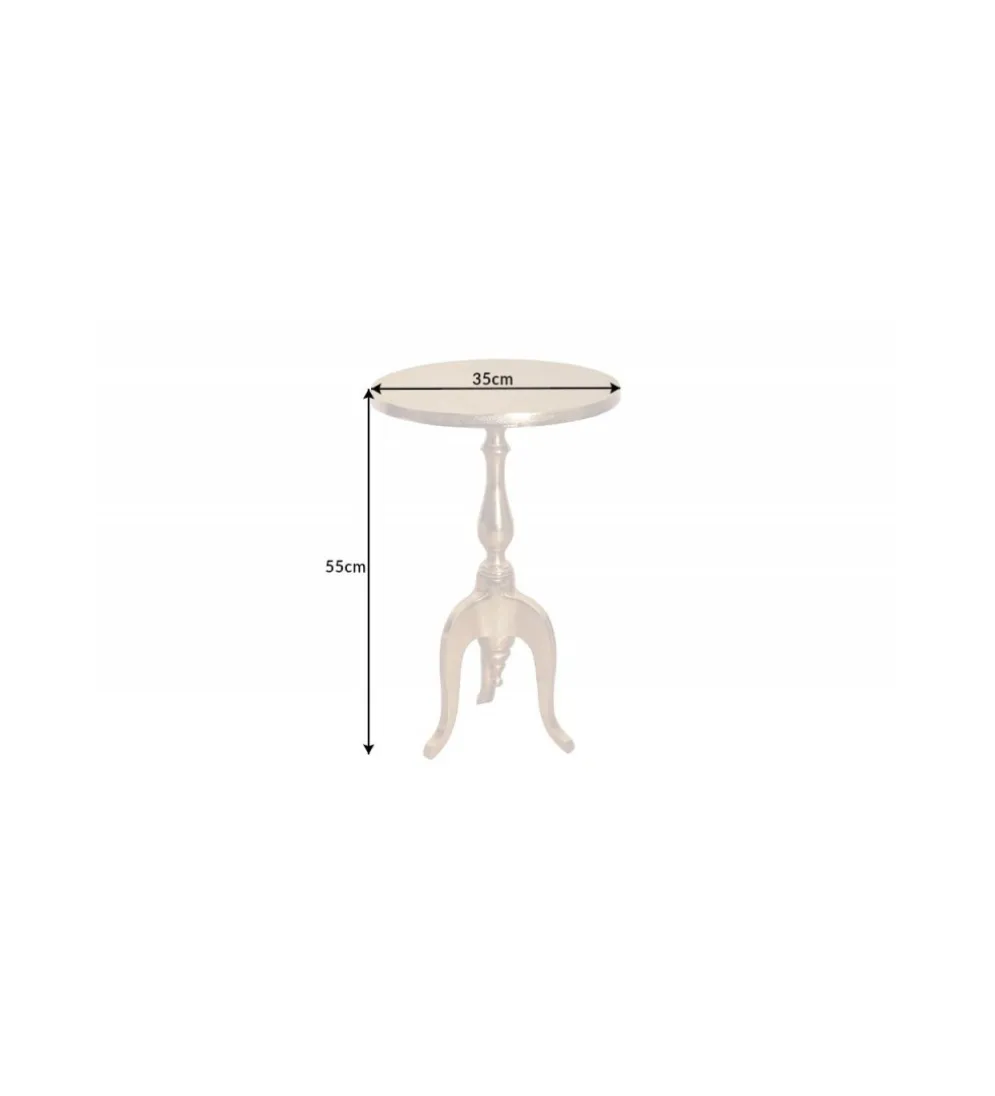 Stolik kawowy PERUGIA 35 cm złoty