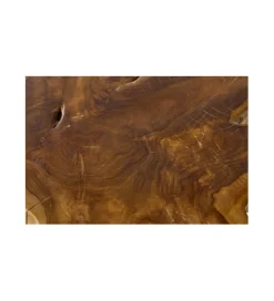 Stolik kawowy Root 60 cm drewno Teak