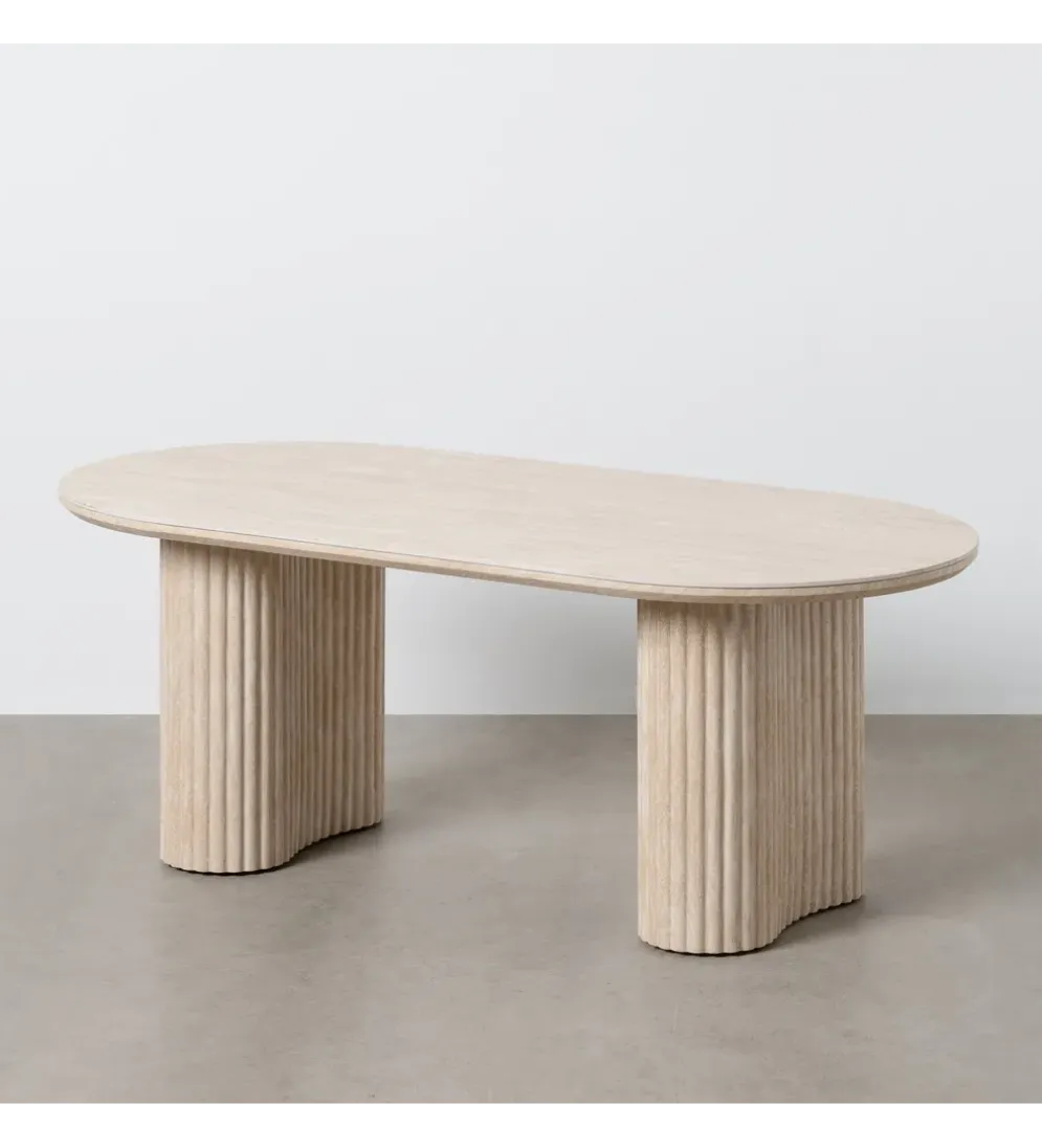 Stolik kawowy SAMETR 120 cm Beżowy