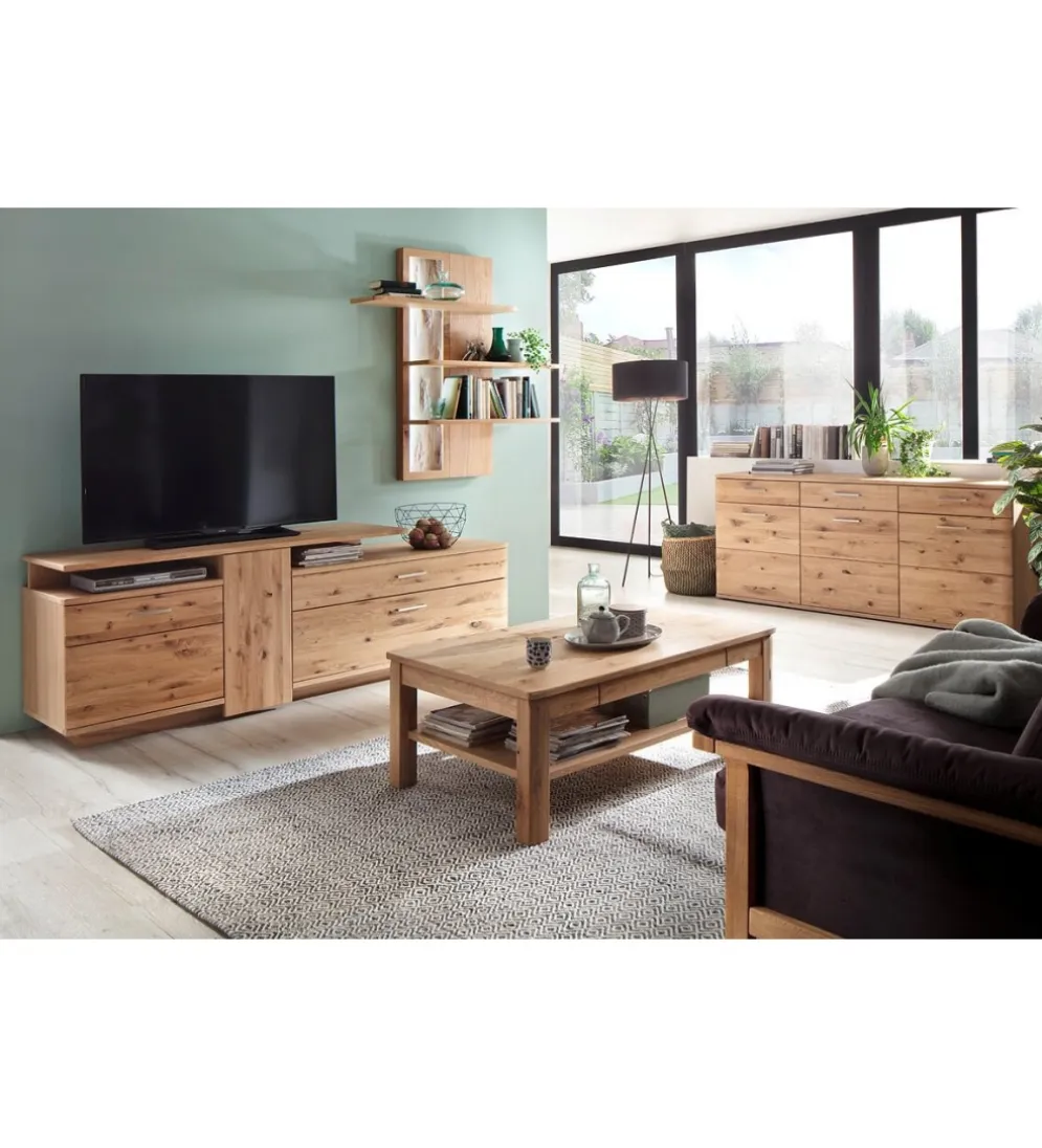 Stolik kawowy SANTORI 117 cm dębowy