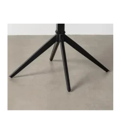 Stolik kawowy SASAN 60 cm efekt białego marmuru