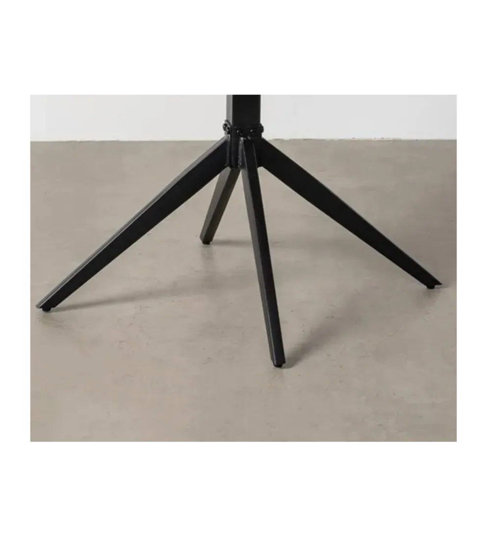 Stolik kawowy SASAN 60 cm efekt białego marmuru