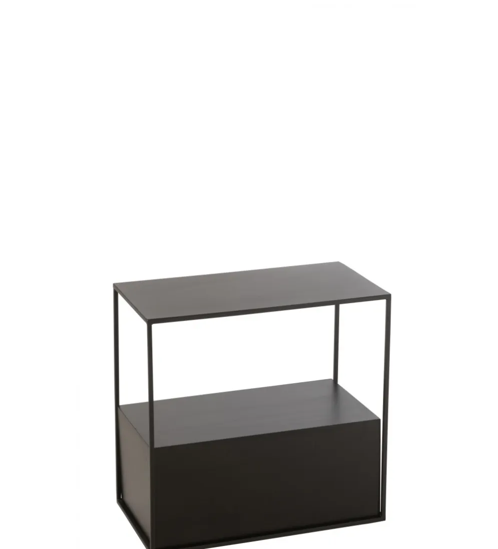 Stolik kawowy Square 57 cm czarny
