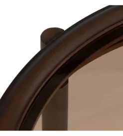 Stolik kawowy TERVO 75 cm ciemny brąz