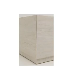 Stolik kawowy TRAVERTINO TRUNK 80 x 60 cm