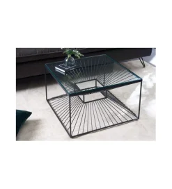 Stolik kawowy VARIA 60 cm czarny