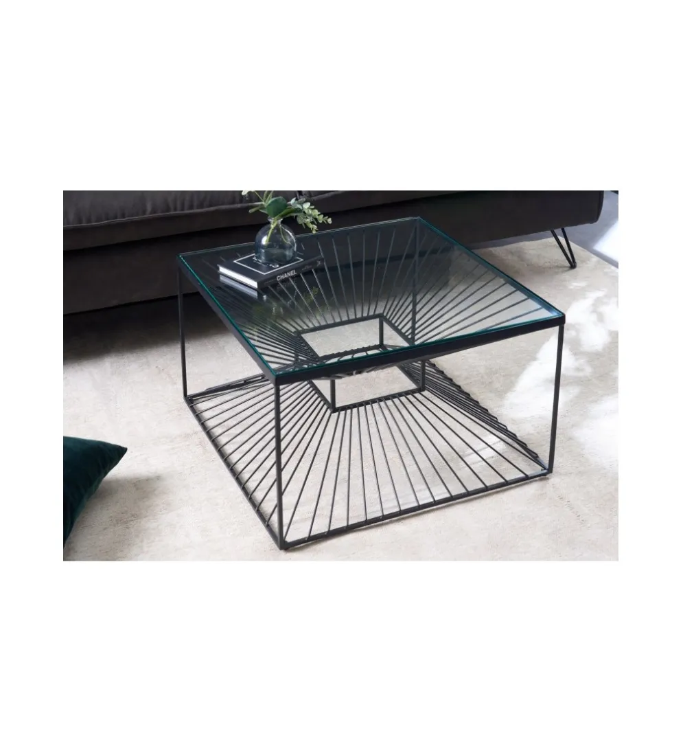 Stolik kawowy VARIA 60 cm czarny