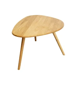 Stolik kawowy VIGO 90 cm drewno dębu