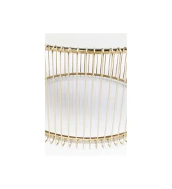 Stolik kawowy Wire Brass set 2 złoty
