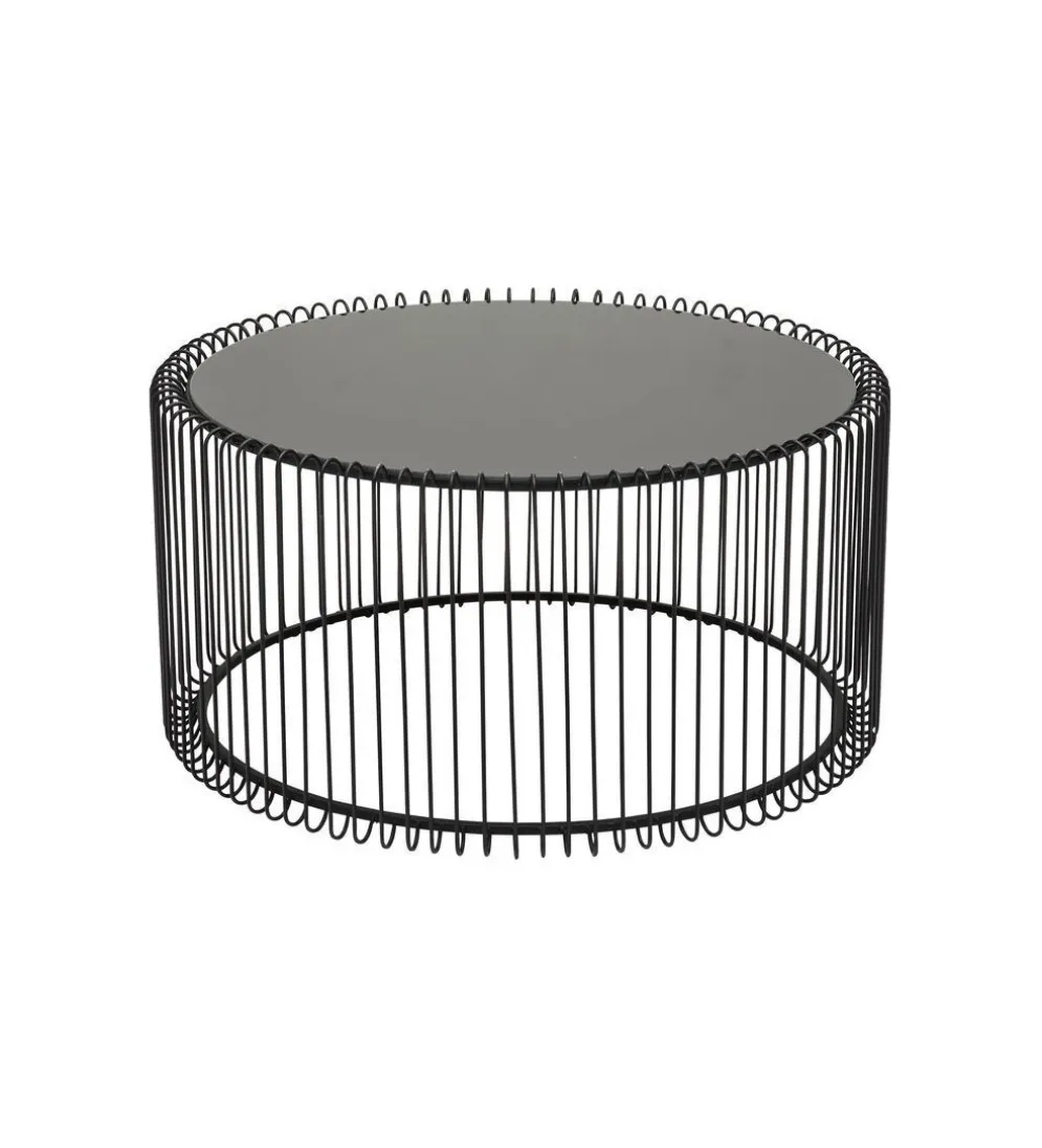 Stolik kawowy Wire SET 2 czarny