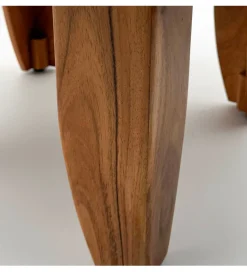 Stolik kawowy WOHNLING 60 cm drewno akacja
