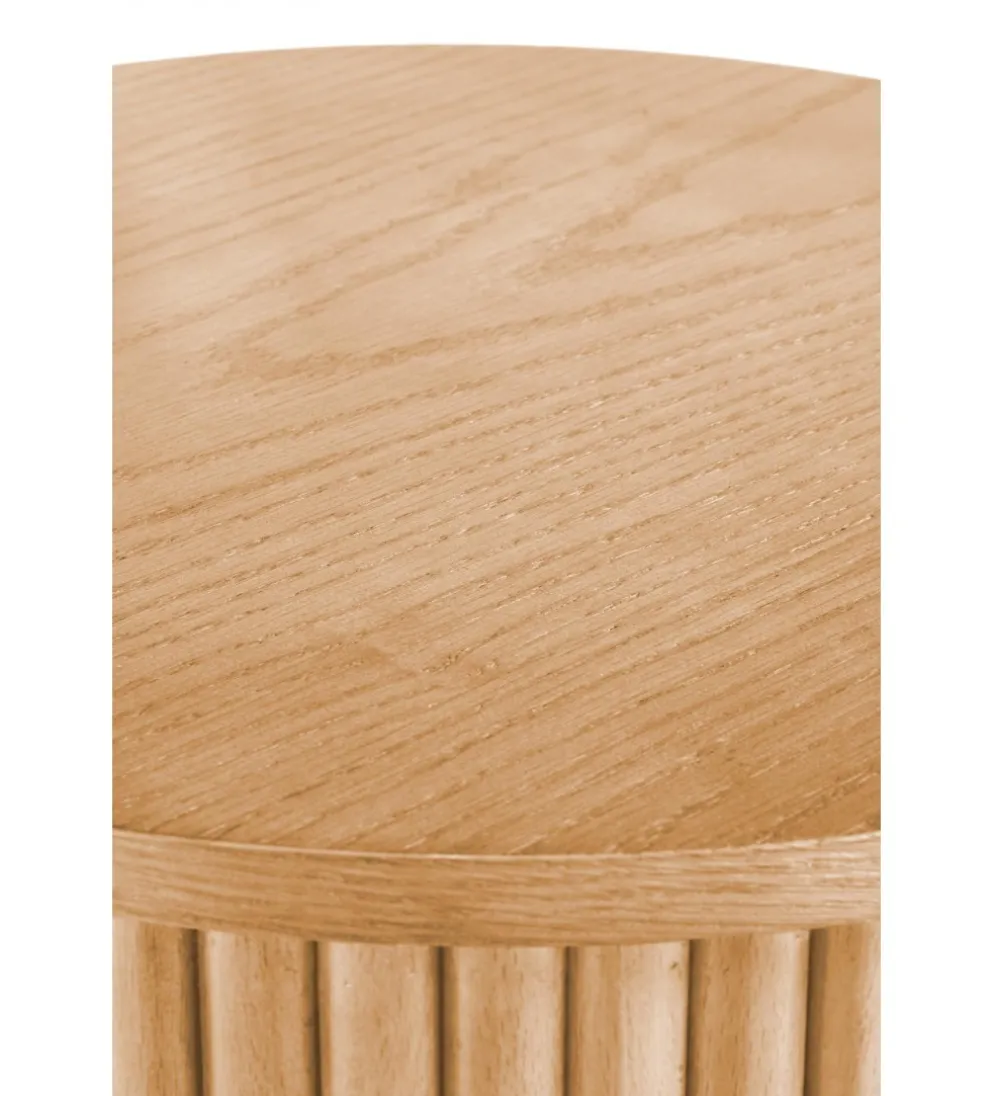 Stolik kawowy WOODY 80 cm naturalny