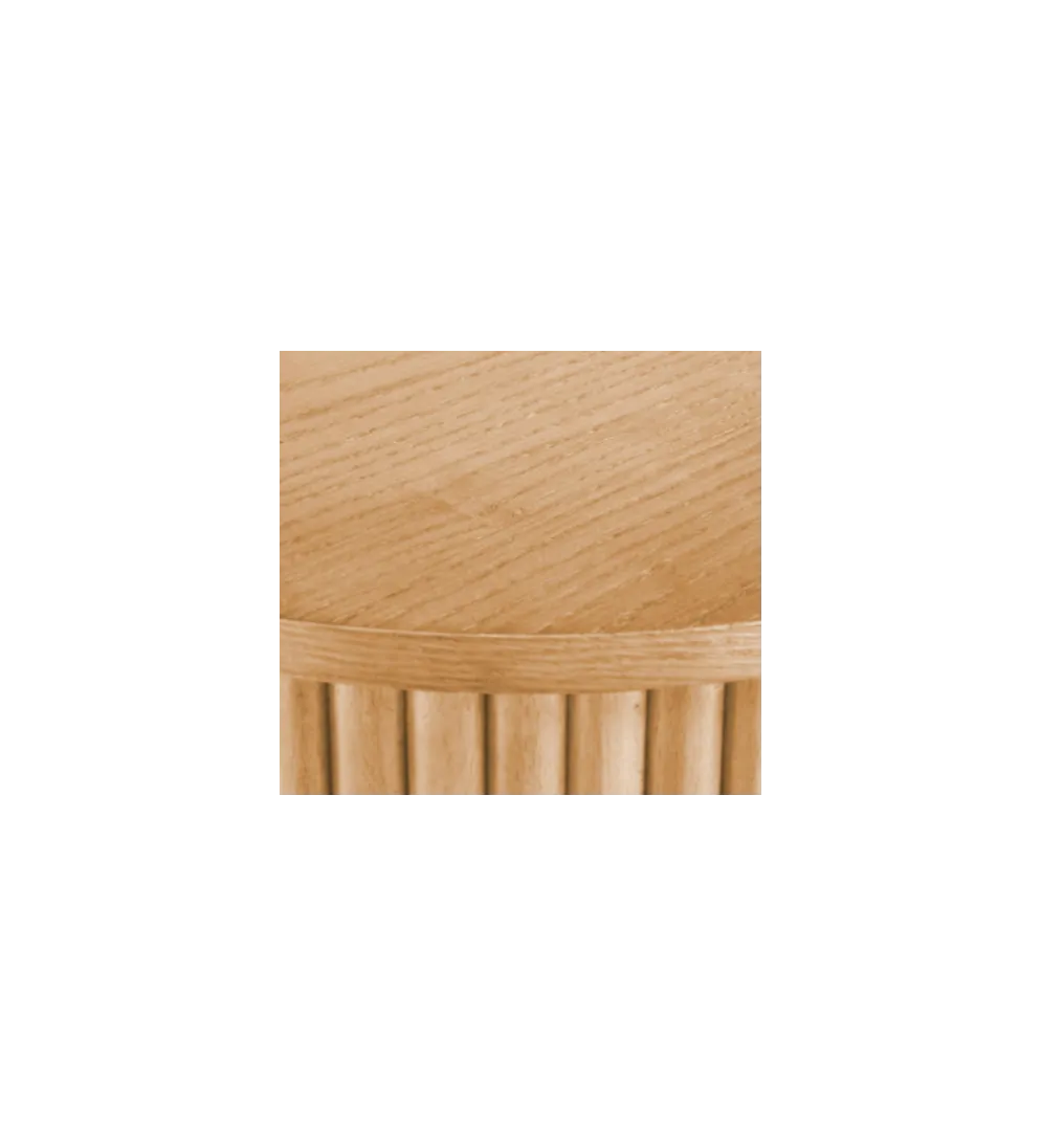 Stolik kawowy WOODY 40 cm naturalny