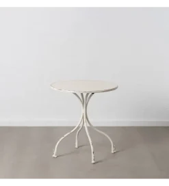 Stolik kawowy ZEGARTA 75 cm kremowy