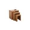 Stolik MADEIRA SET 3 drewno Sheesham