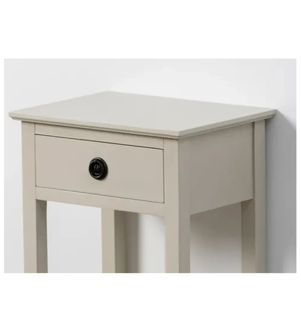 Stolik nocny REID 40 cm jasnoszary
