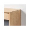 Stolik nocny SINTRA 70 cm drewno kauczuk naturalna