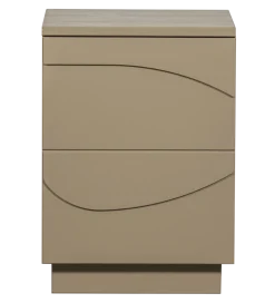 Stolik nocny TEO 50 cm drewno sosny mud