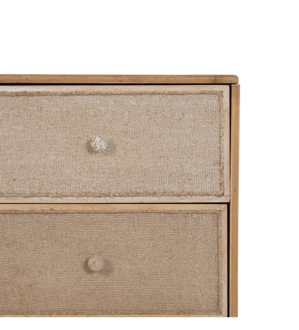 Stolik nocny WARTUM 76 cm naturalny