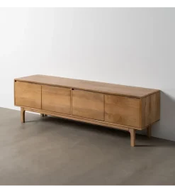 Stolik pod TV ASANA 180 cm drewno mango