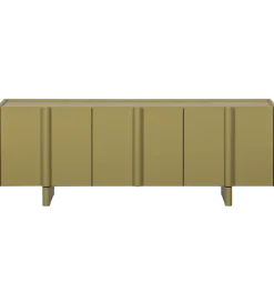 Stolik pod TV BASU 152 cm drewno sosny moss
